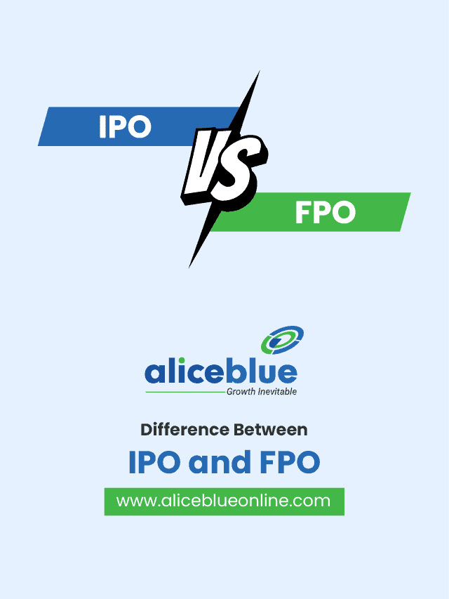 Difference Between IPO and FPO