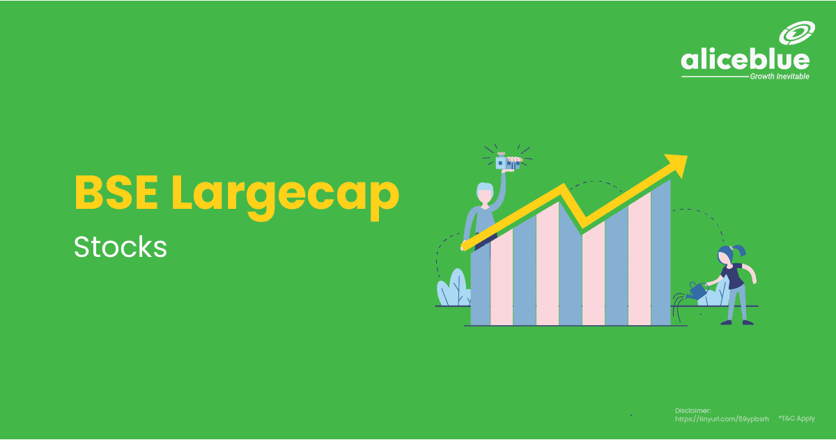 BSE Largecap Stocks English