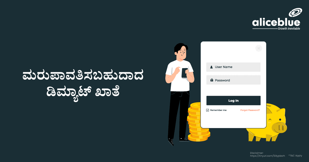 Repatriable Demat Account Kannada