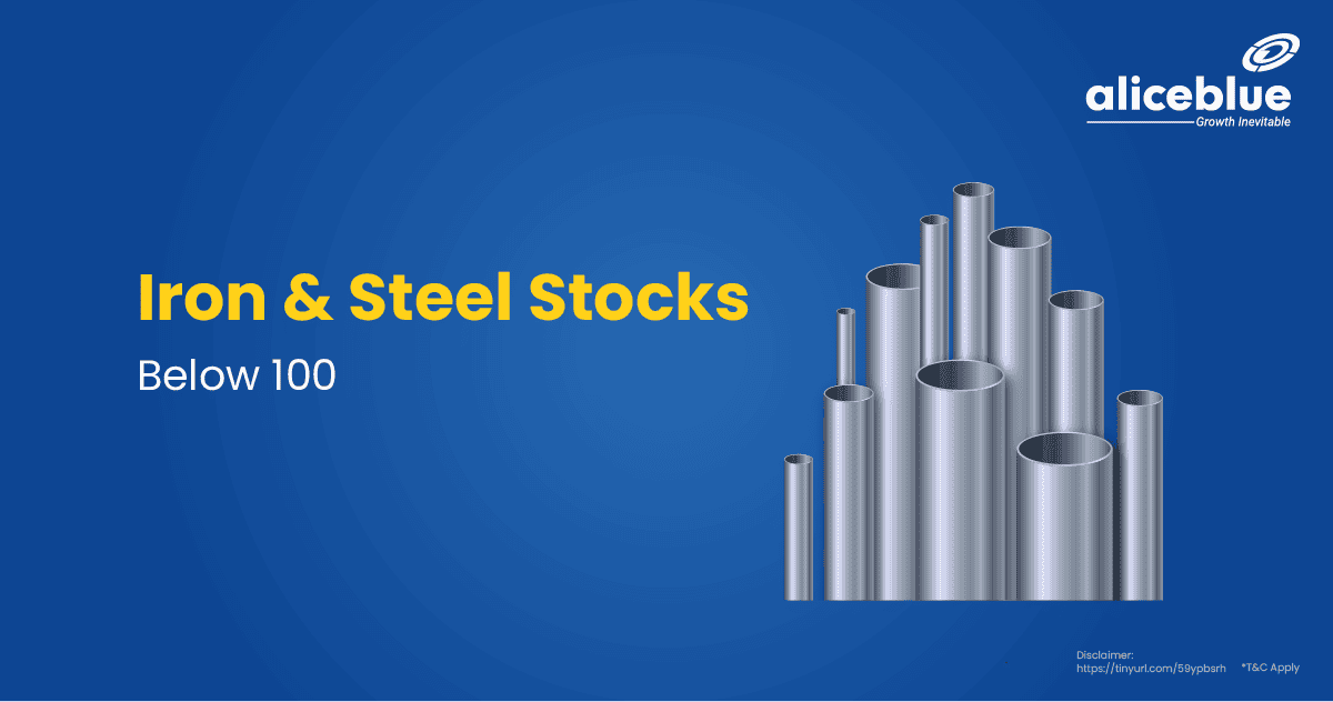 Iron & Steel Stocks Below 100 English