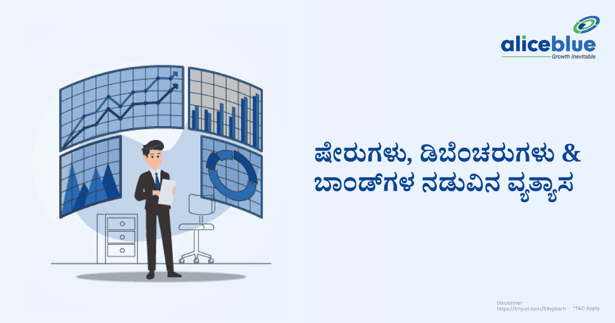 Difference Between Shares, Debentures and Bonds Kannada