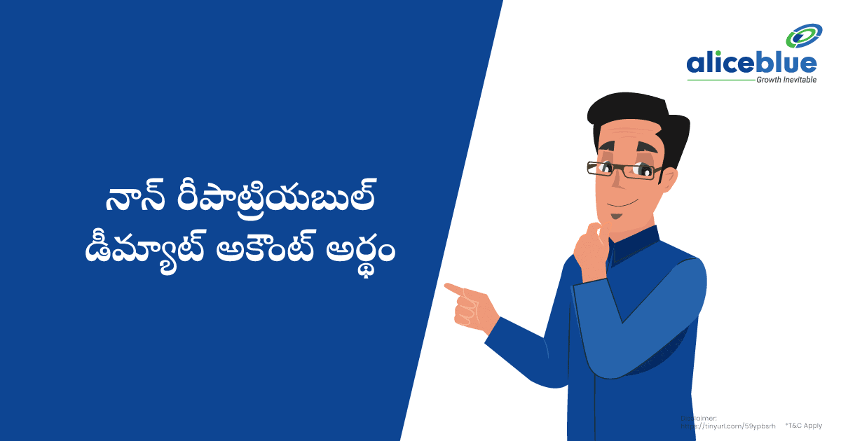 Non Repatriable Demat Account Meaning Telugu