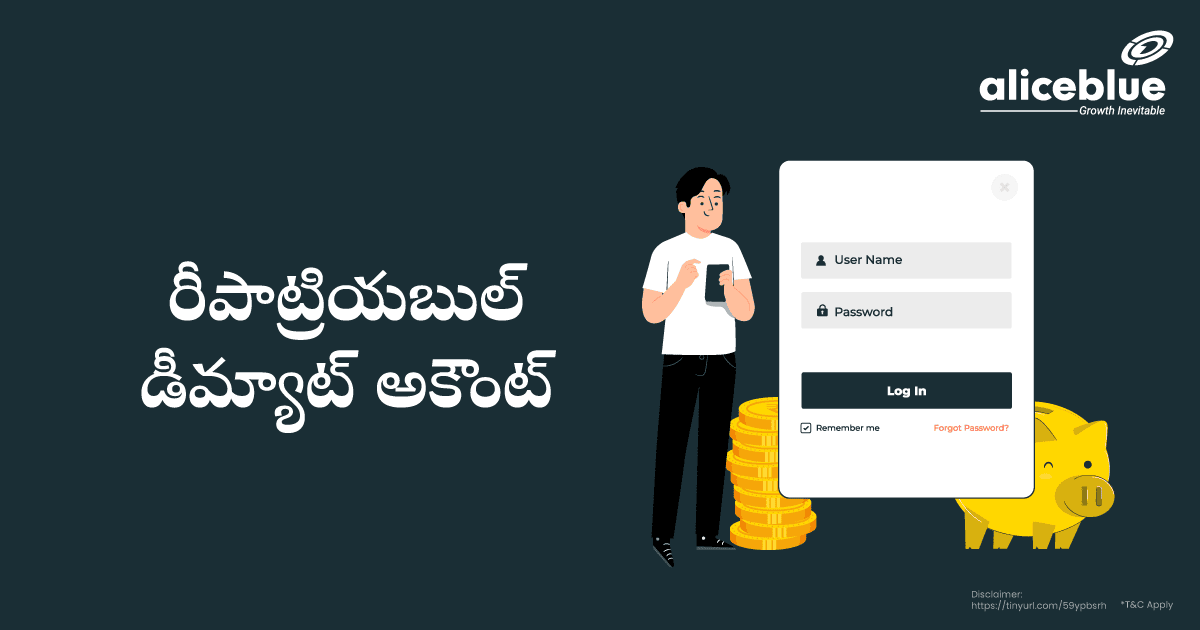 Repatriable Demat Account Telugu