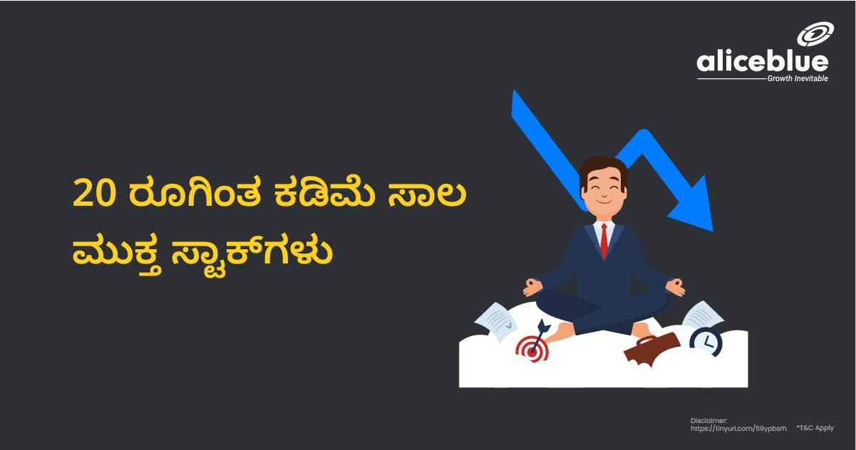 Debt Free Stocks Under 20 Kannada