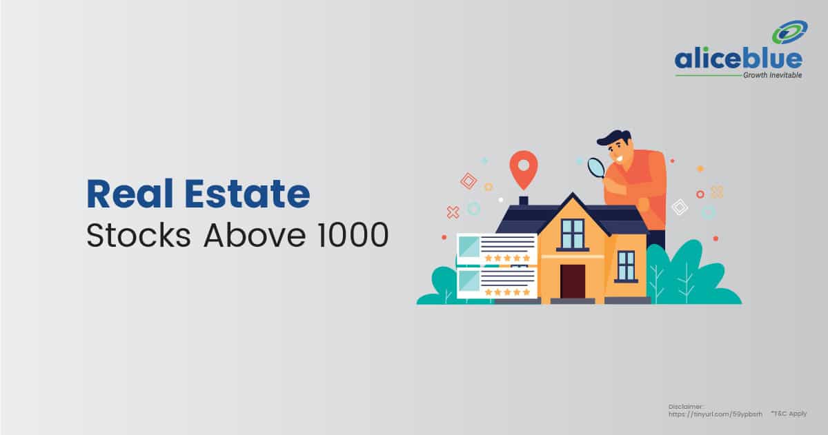 Real Estate Stocks Above 1000 English