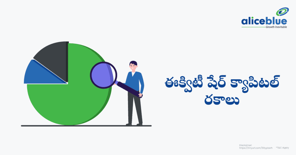 Types of Equity Share Capital Telugu