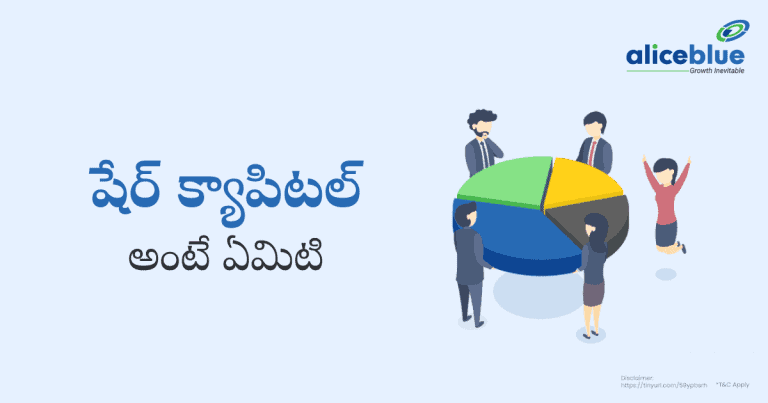 What Is Share Capital Telugu