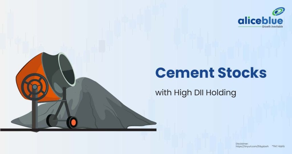 Cement Stocks with High DII Holding English