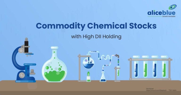 Commodity Chemical Stocks with High DII Holding English