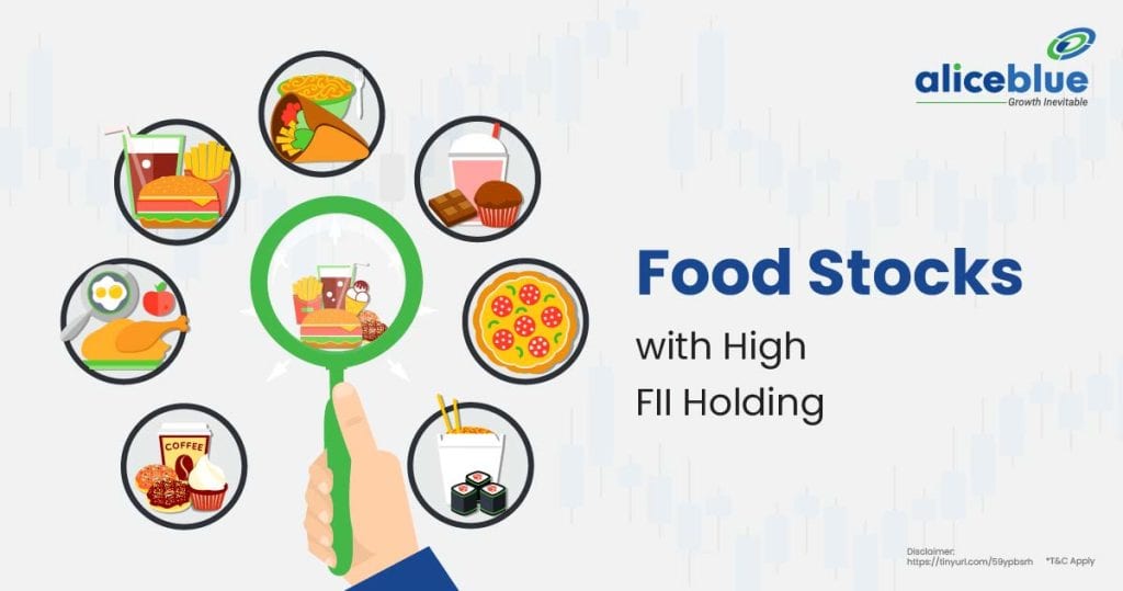 Food Stocks with High FII Holding English