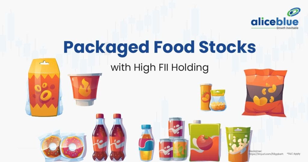 Packaged Food Stocks with High FII Holding English