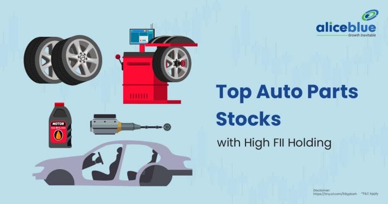 Top Auto Parts Stocks with High FII Holding English