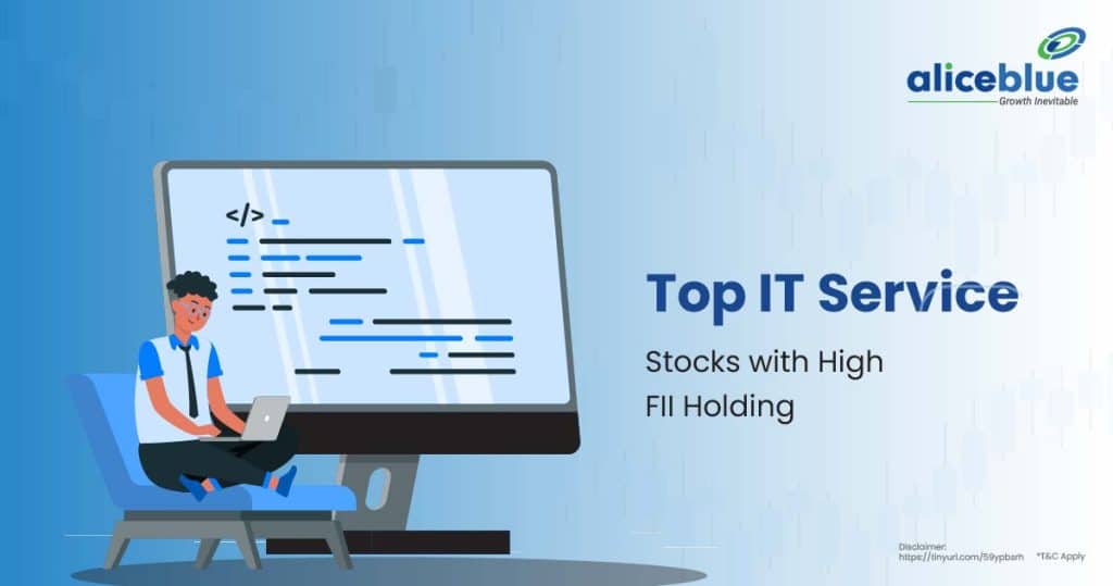 Top IT Service Stocks with High FII Holding English