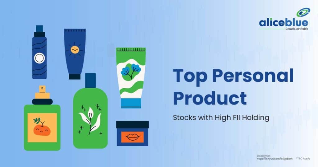 Top Personal Product Stocks with High FII Holding English