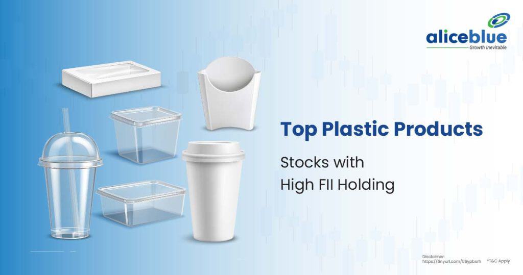 Top Plastic Products Stocks with High FII Holding- English