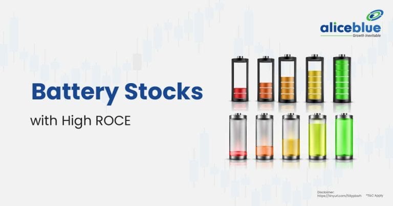 Battery Stocks with High ROCE English