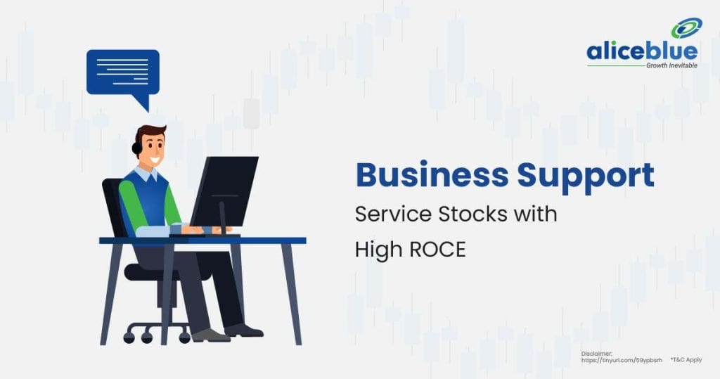 Business Support Service Stocks with High ROCE English