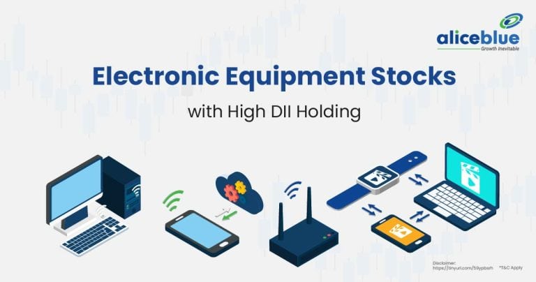 Electronic Equipment Stocks with High DII Holding English