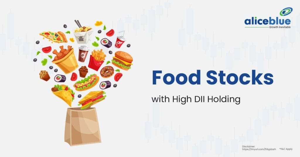 Food Stocks with High DII Holding English