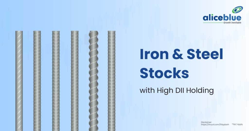 Iron & Steel Stocks with High DII Holding English