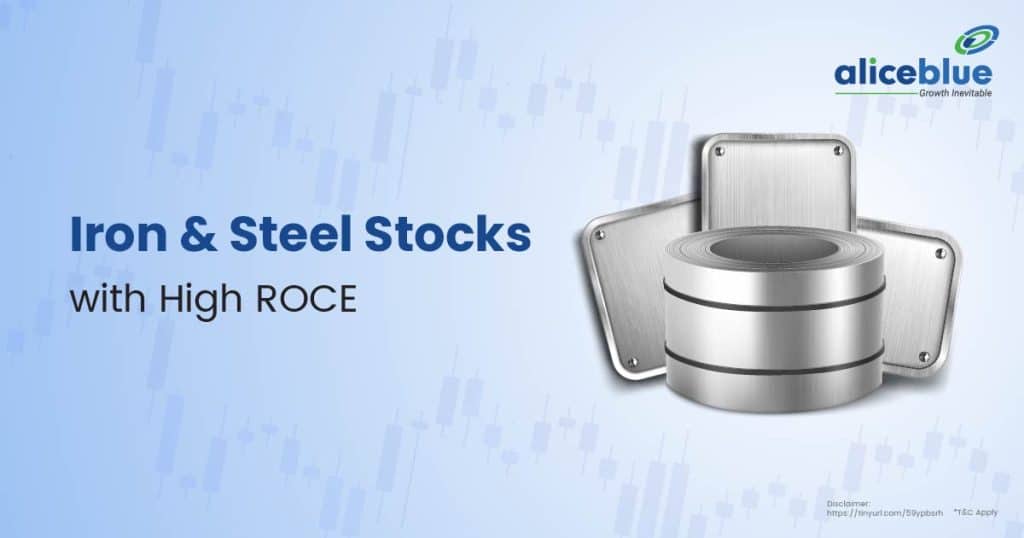 Iron & Steel Stocks with High ROCE English