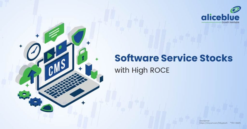 Software Service Stocks with High ROCE English