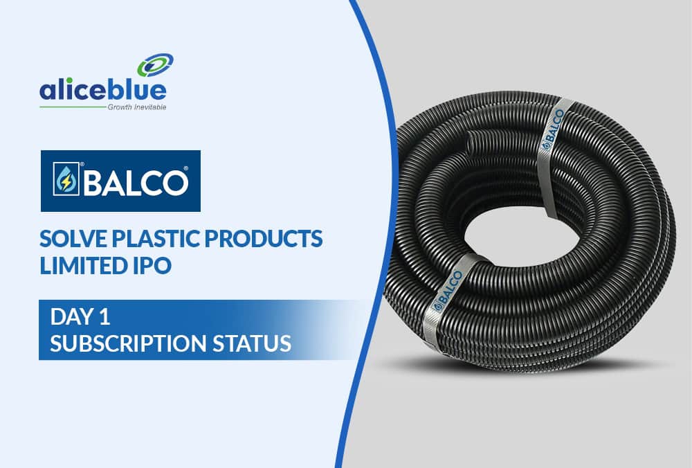 Solve Plastic Products Limited IPO Ended with 2.03x Subscription on Day 1!