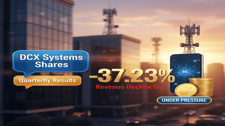 DCX Systems shares tumble after Q3 revenue drops 37.23% QoQ